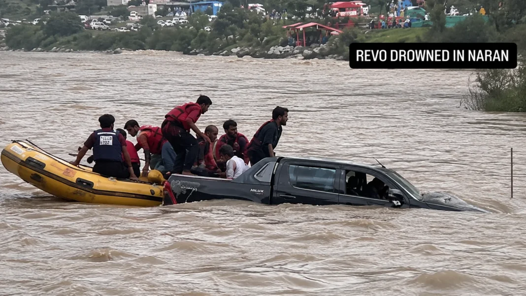 TikTok Influencer Among Four Arrested After Risky Kunhar River Stunt in Naran