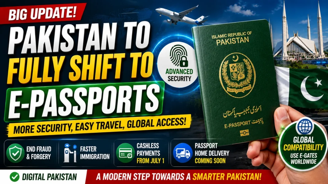 Pakistan Moves Towards Complete Adoption of e-Passports for International Travel Pakistan Moves Towards Complete Adoption of e-Passports for International Travel